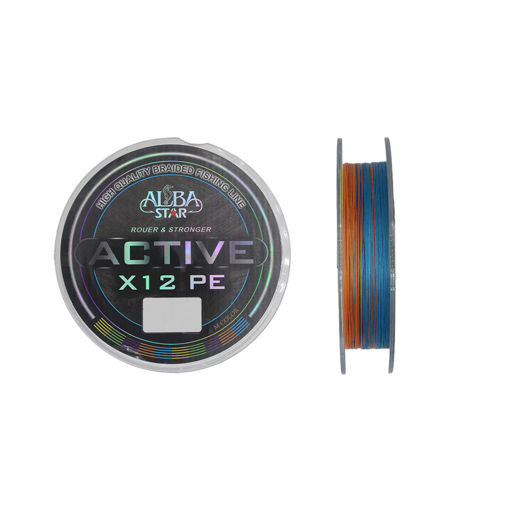 Albastar Active 12x İp Misina - MULTICOLOR - 0.18MM - 150M - 11.8KG
