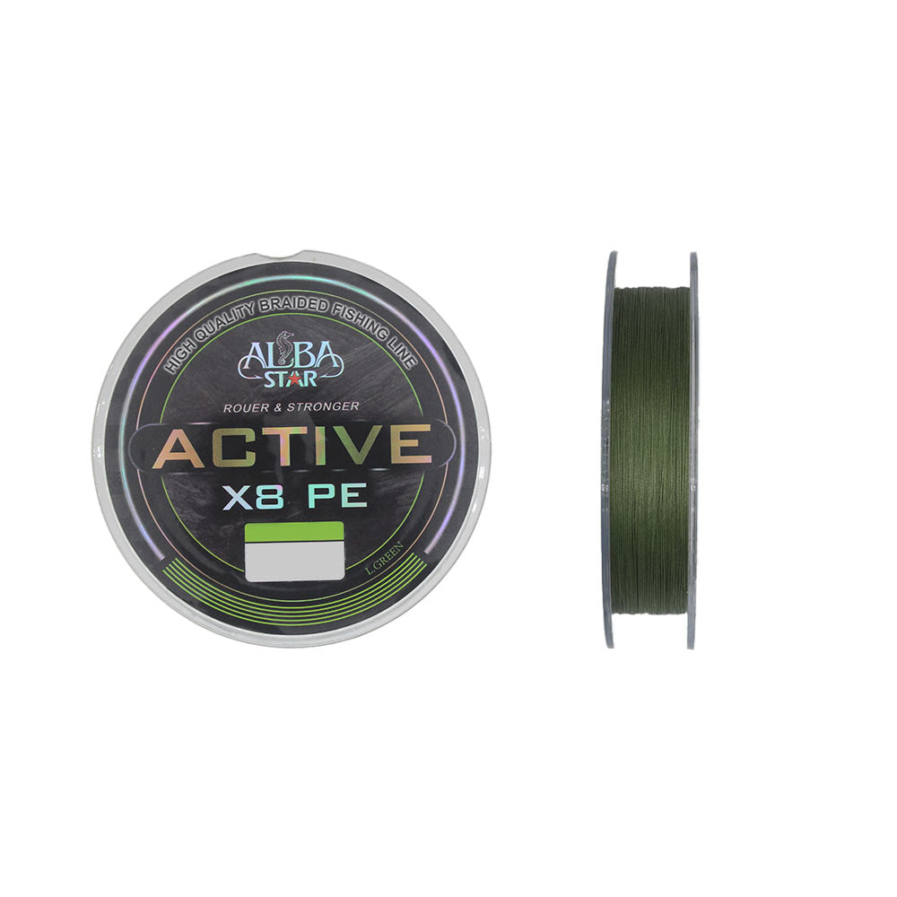 Albastar Active 8x İp Misina - L.GREEN - 0.18MM - 300M - 18KG