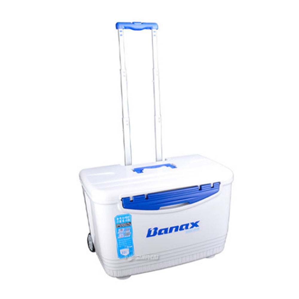 Banax Cool Land 23L Tekerlekli Taşınabilir Buzluk 2206 - BLUE-WHITE - 23L