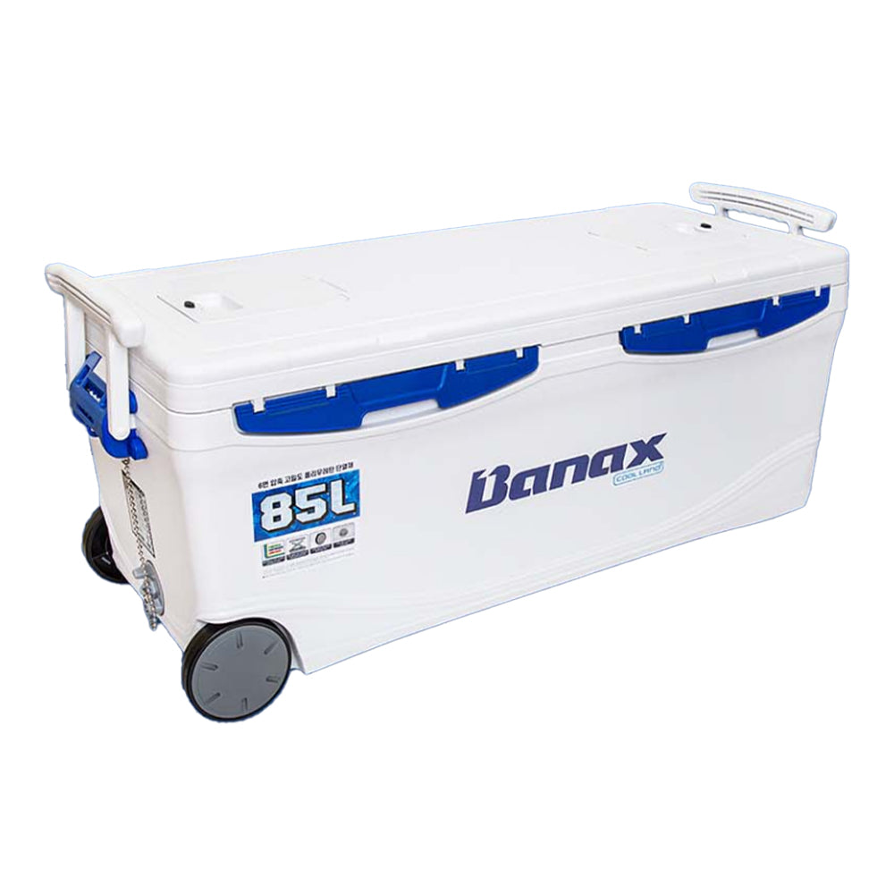 Banax Cool Land 85L Tekerlekli Buzluk 2301 - BLUE-WHITE - 85L