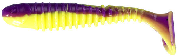Berkley Flex Rib Shad Sahte Balığı - PURPLE CHARTREUSE - 9CM-75LI