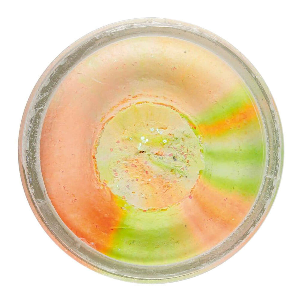 Berkley Powerbait Double Glitter Trout Bait Sahte Yem - CHARTREUSE-WHITE-ORANGE