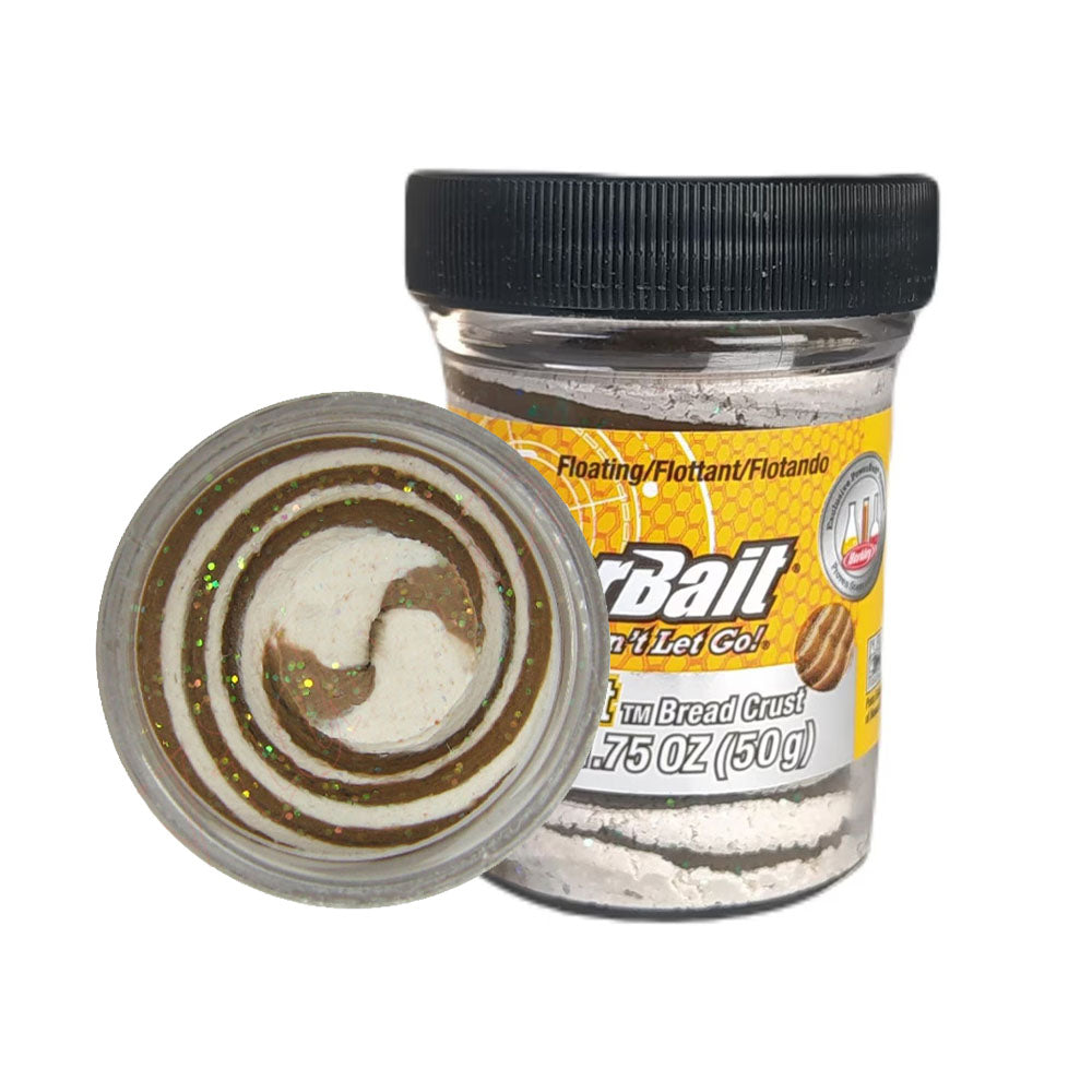 Berkley Powerbait Extra Scent Glitter Sahte Yemi - BREAD CRUST - 50 GR