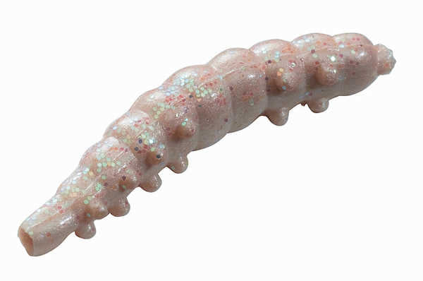 Berkley Powerbait Honey Worms Sahte Kurt - WHITE SCALES - 2.5CM