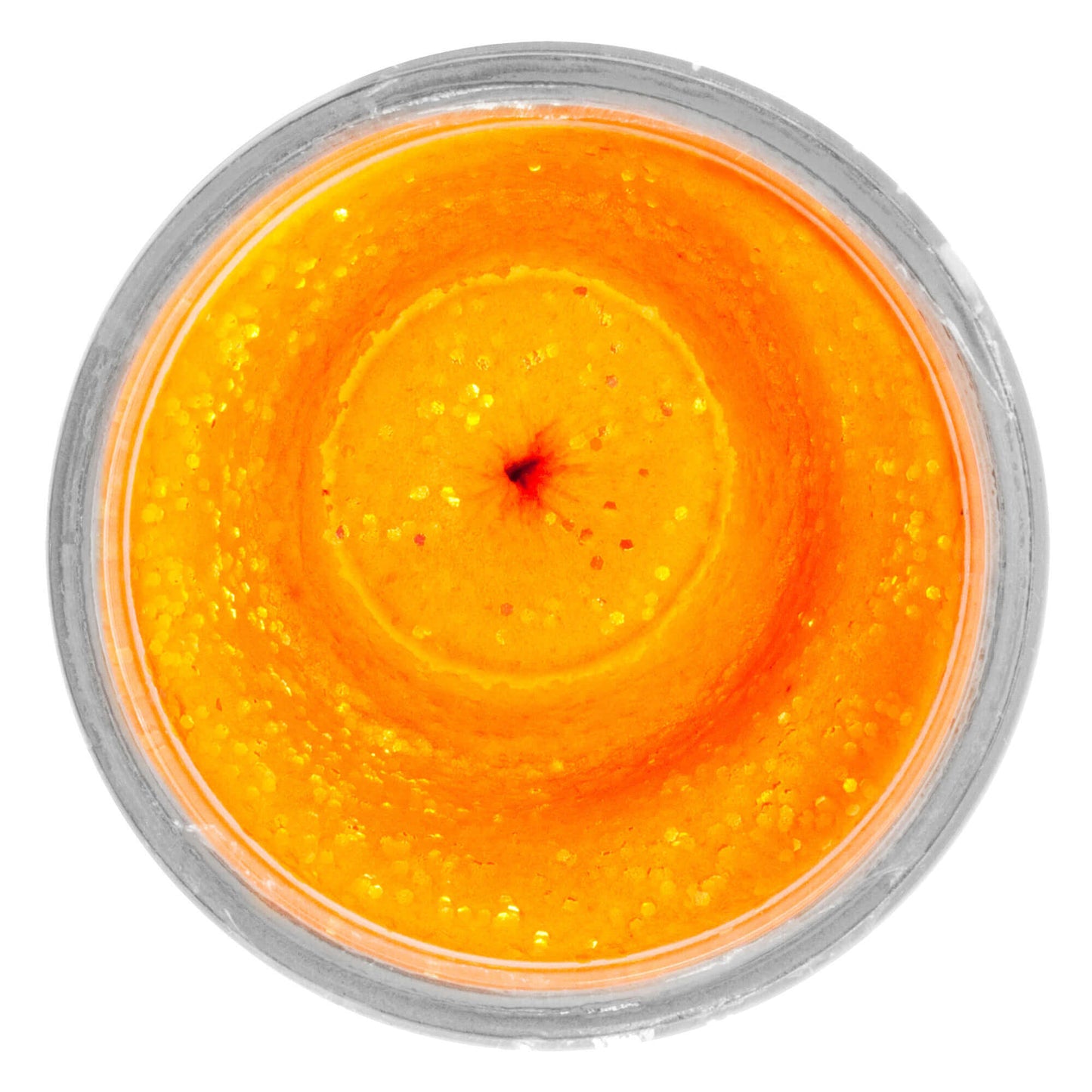 Berkley Powerbait Natural Glitter Trout Bait Crustacea Sahte Yemi - FLUORESCENT ORANGE - 50 GR
