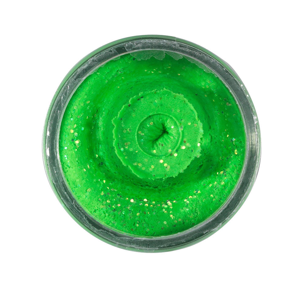 Berkley PowerBait Natural Scent Glitter Hamur Yem - SPRING GREEN - GARLIC - 50G