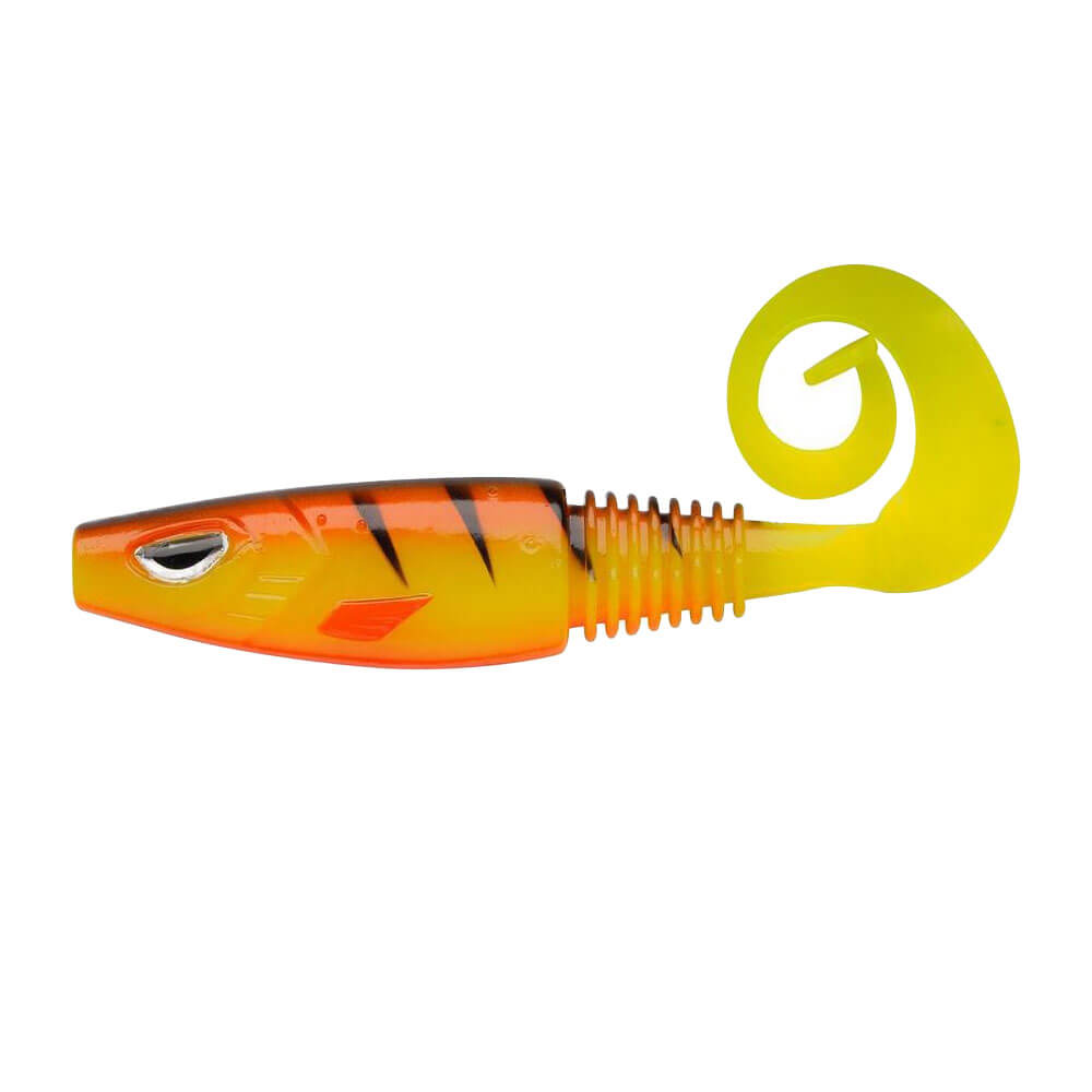 Berkley Sick Curl Sahte Yem - HOT YELLOW PERCH - 8CM