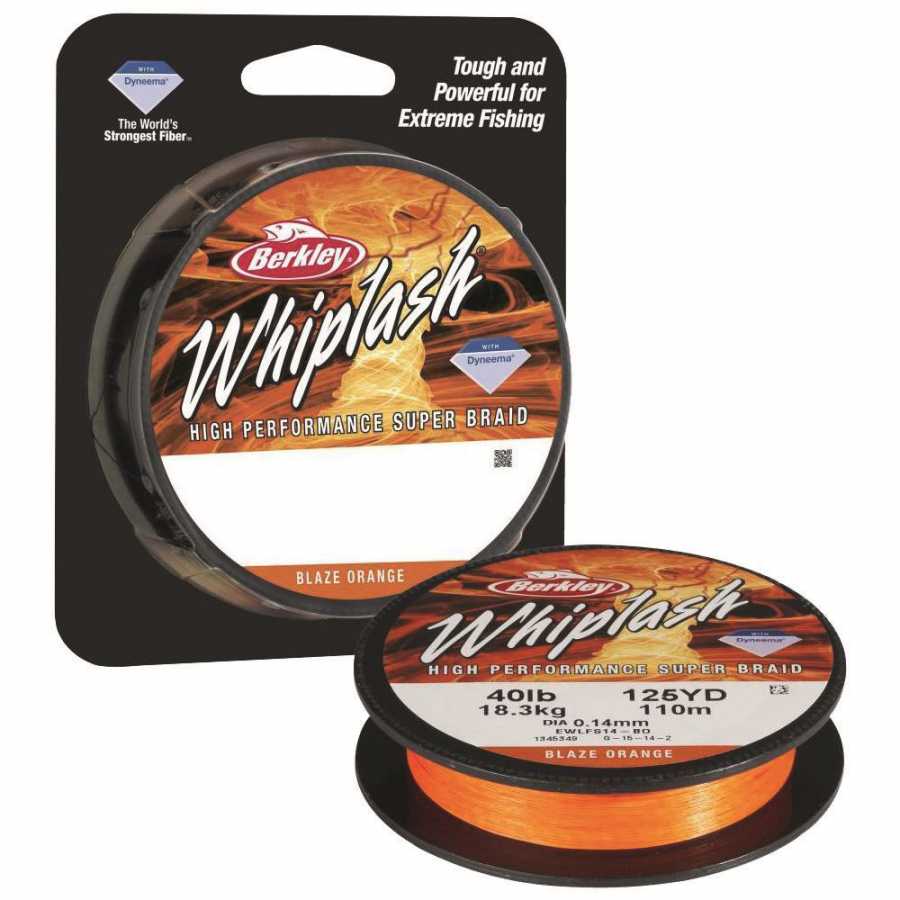 Berkley Whiplash İp Misina - ORANGE - 0.12MM - 300MT - 16.7KG