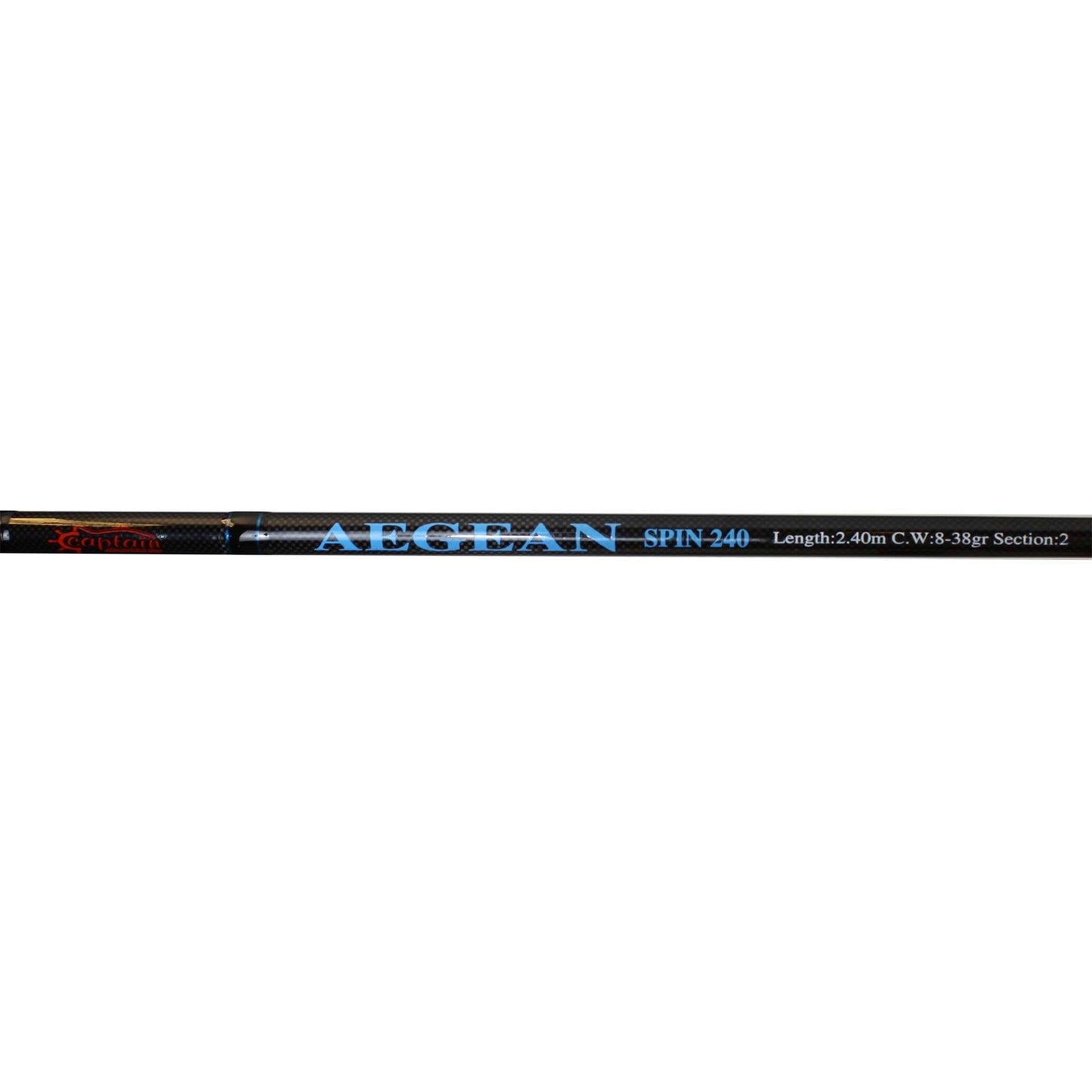 Captain 1356 Aegean 2 Parça Spin Kamış 8-38gr Atar