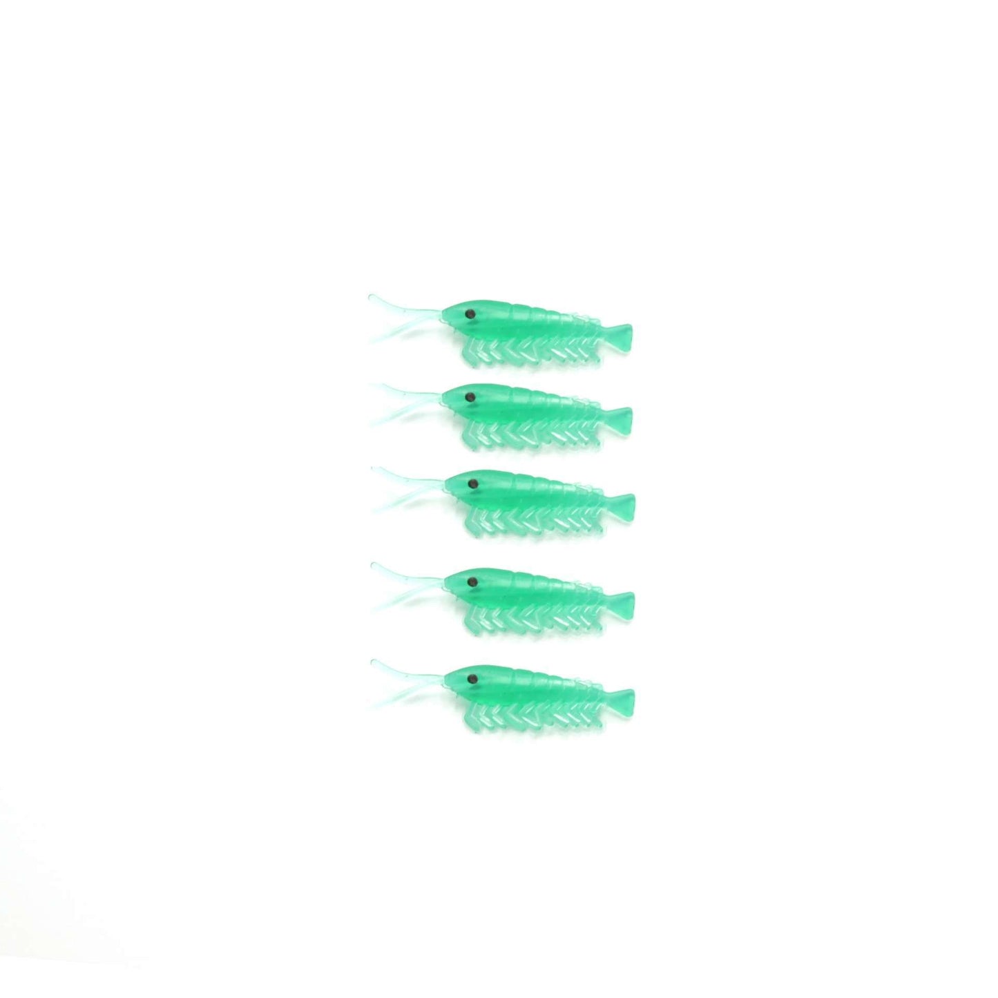 Captain 3050 Silikon Karides 4cm Suni Yem 5li Paket - 003