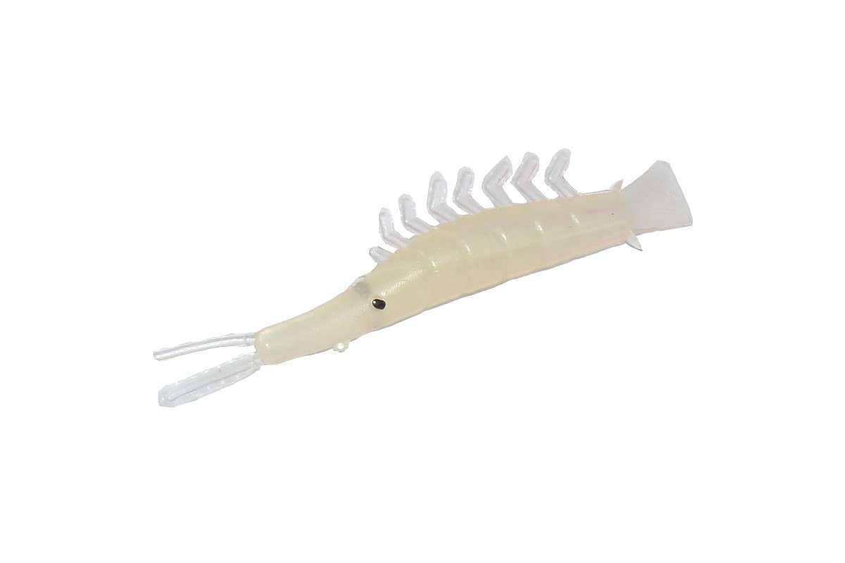 Captain 3052 Silikon Karides 6cm Suni Yem 5li Paket - 002