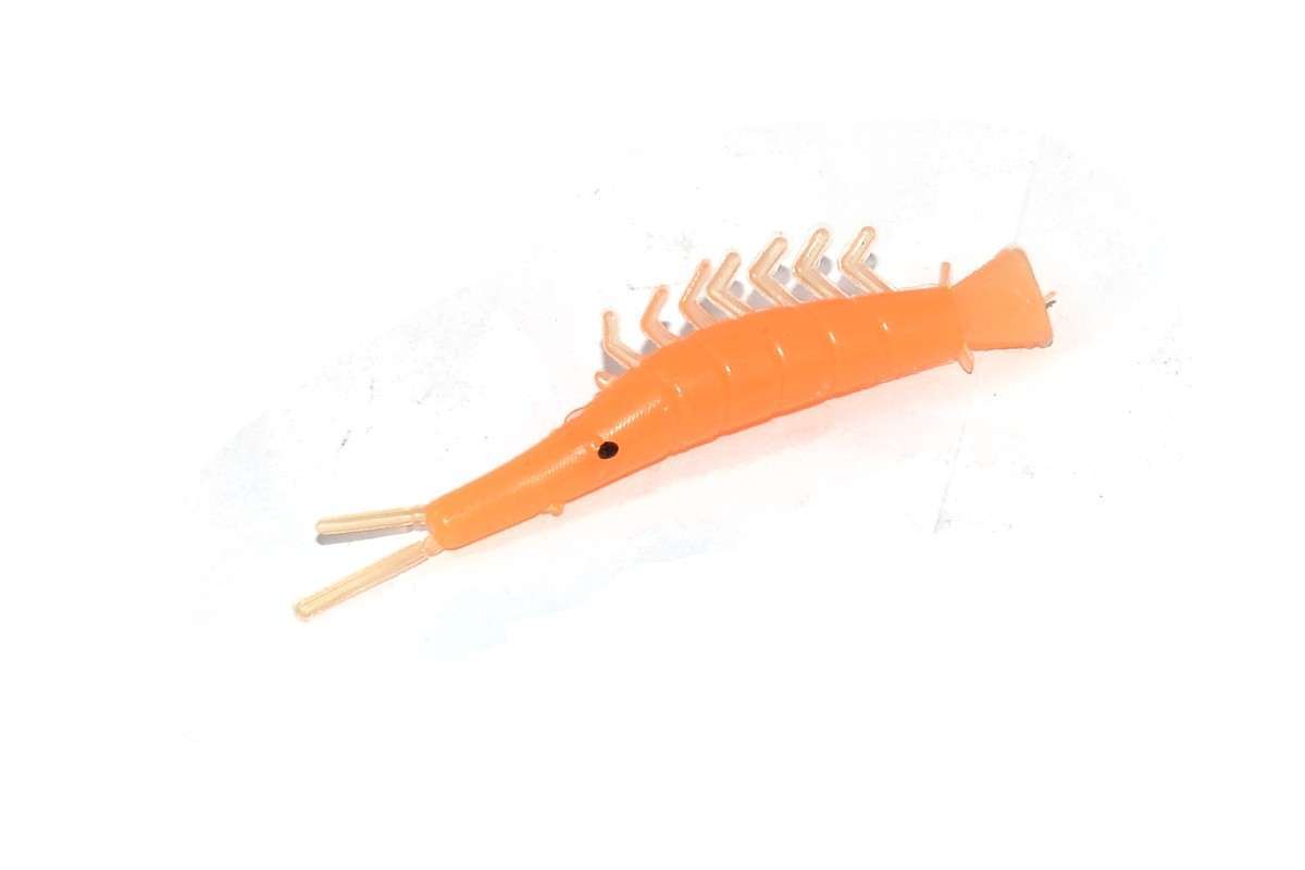 Captain 3052 Silikon Karides 6cm Suni Yem 5li Paket - 004