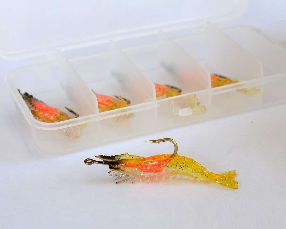 Captain 3062 Silikon Karides 55cm Suni Yem 5li Kutu - 06