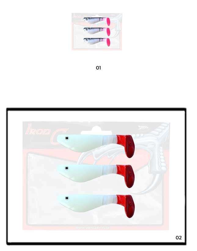 Captain 3573 Junior Killer Soft 5cm Levrek Silikonu 3lü Paket Suni Yem - 2