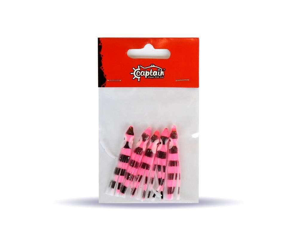Captain 3593 Octopus Pride 5cm Ahtapot Sübye 5li Paket Suni Yem - 020
