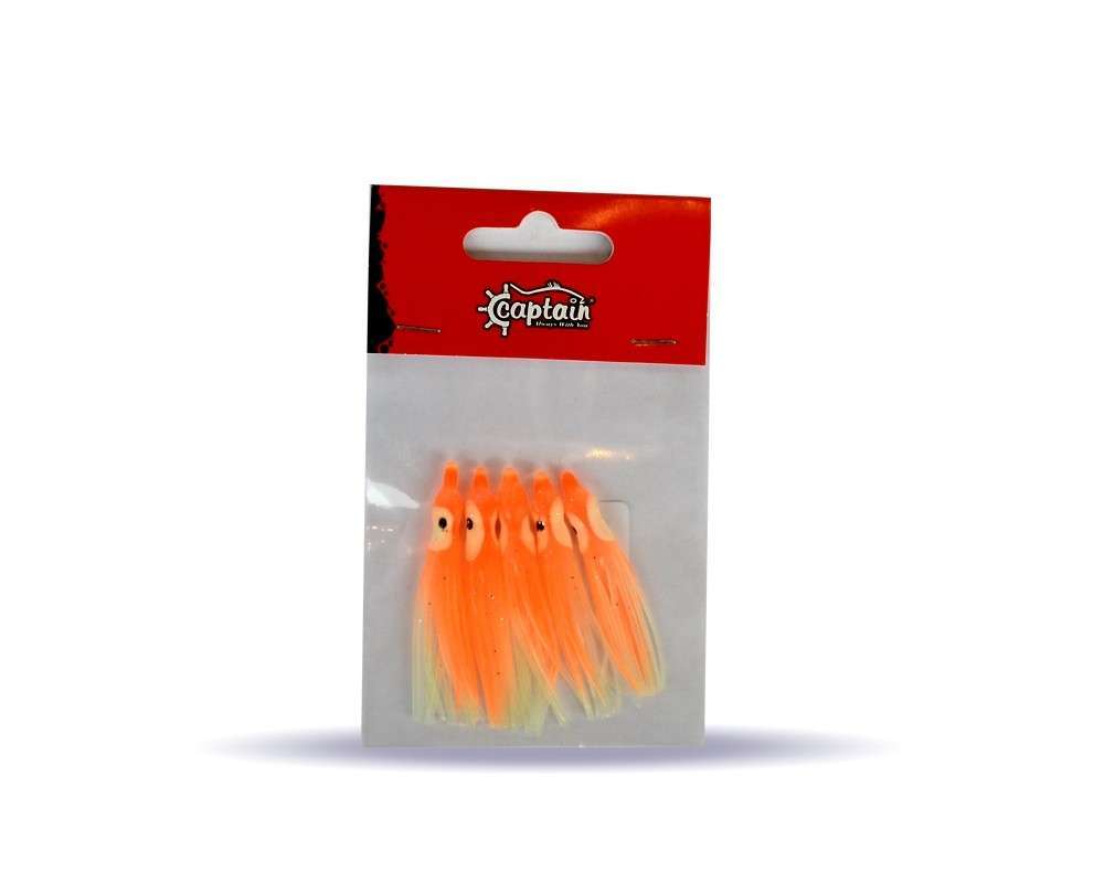 Captain 3593 Octopus Pride 5cm Ahtapot Sübye 5li Paket Suni Yem - 022