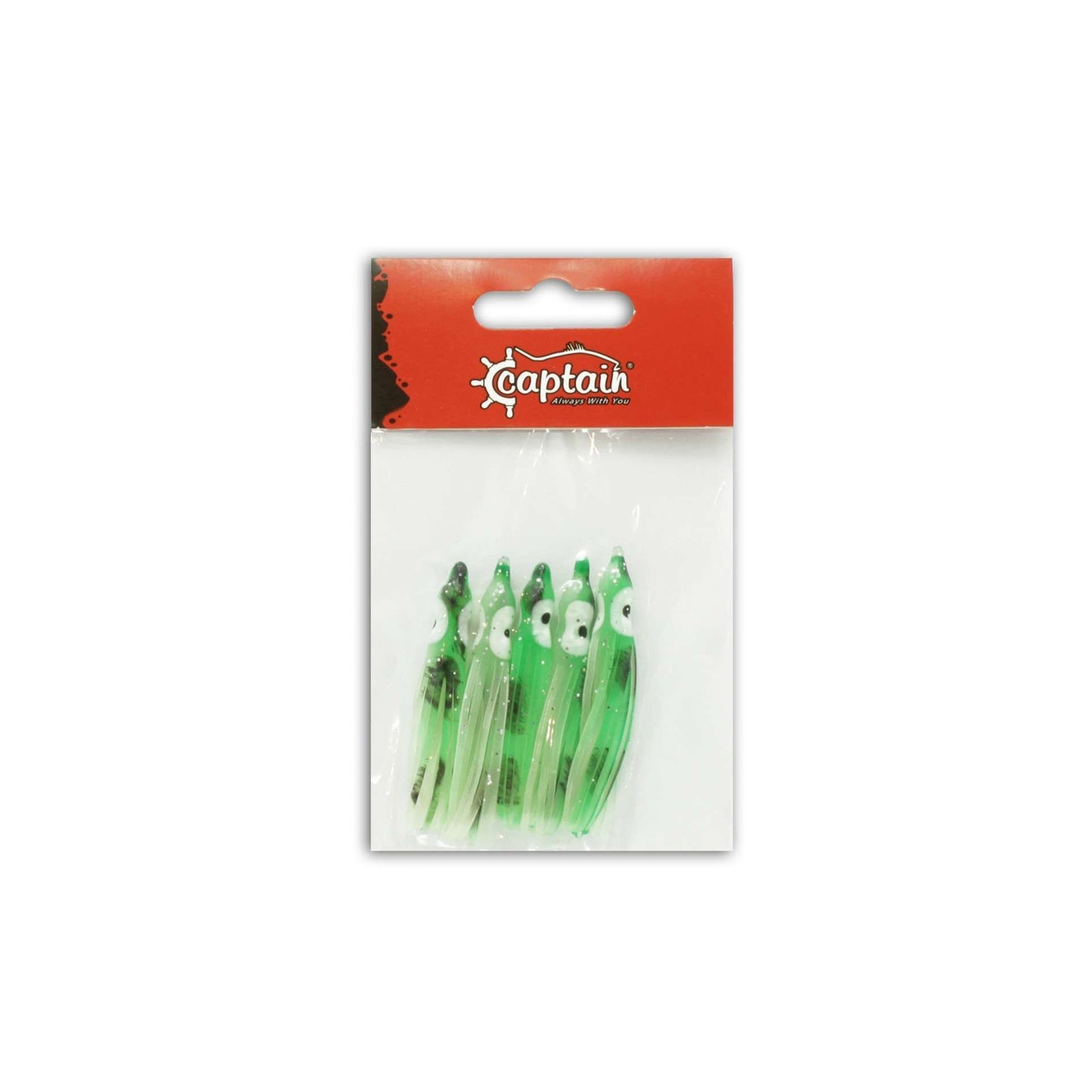 Captain 3593 Octopus Pride 5cm Ahtapot Sübye 5li Paket Suni Yem - 038