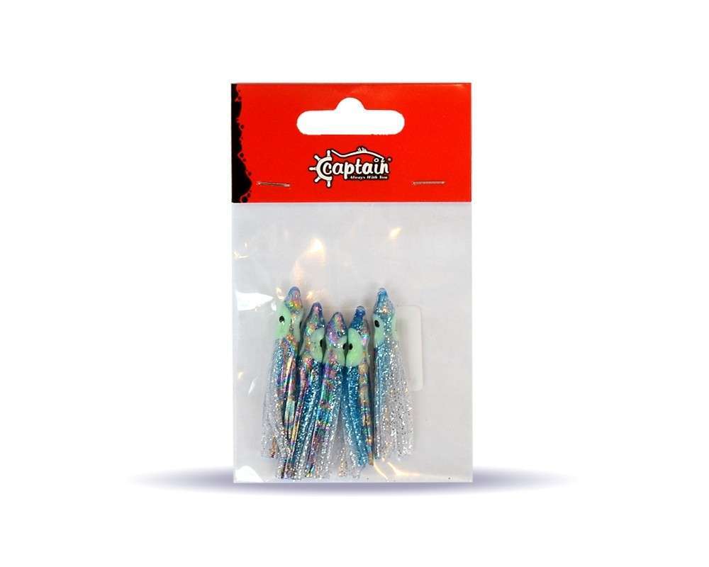 Captain 3593 Octopus Pride 5cm Ahtapot Sübye 5li Paket Suni Yem - 060