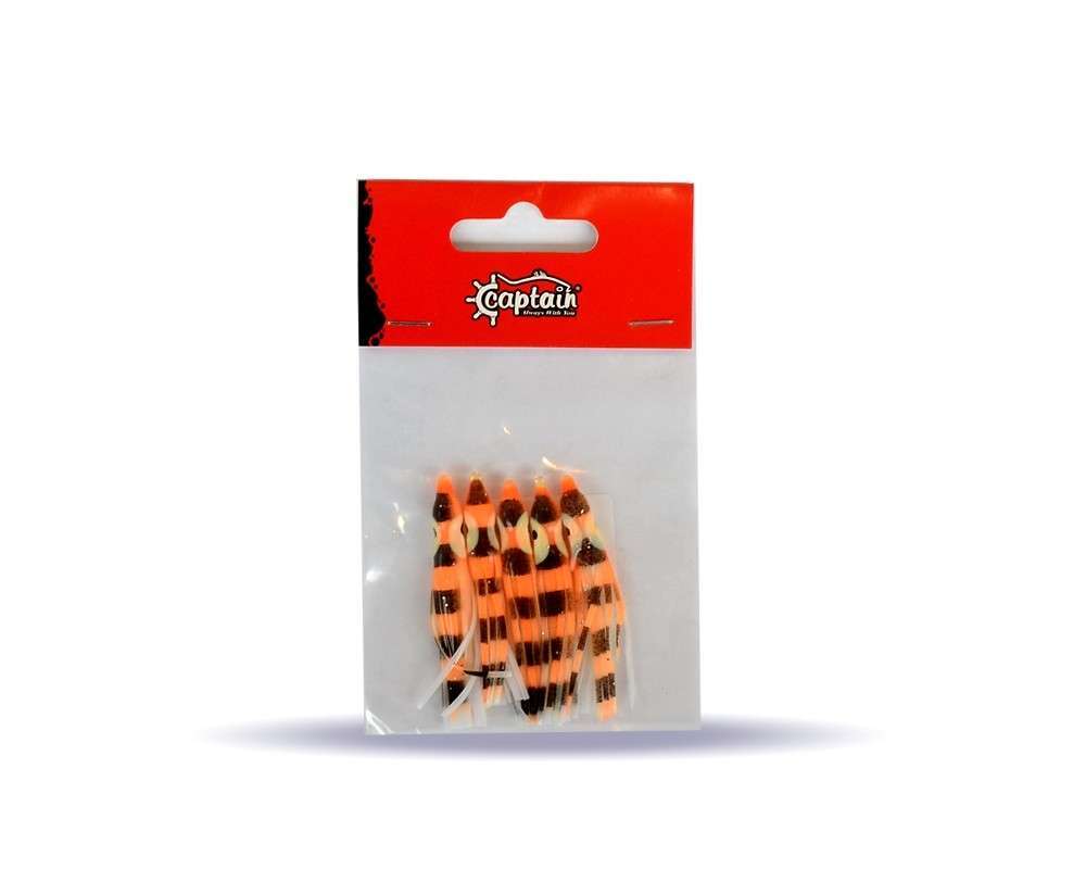 Captain 3593 Octopus Pride 5cm Ahtapot Sübye 5li Paket Suni Yem - 009