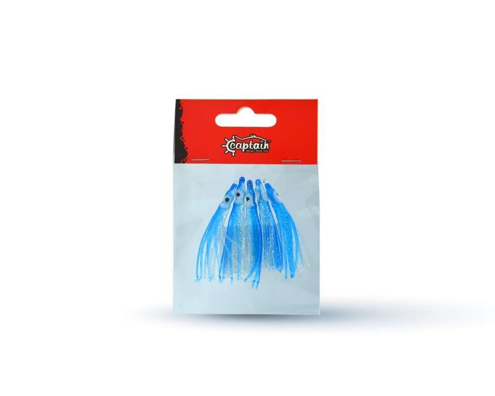 Captain 3593 Octopus Pride 5cm Ahtapot Sübye 5li Paket Suni Yem - 059