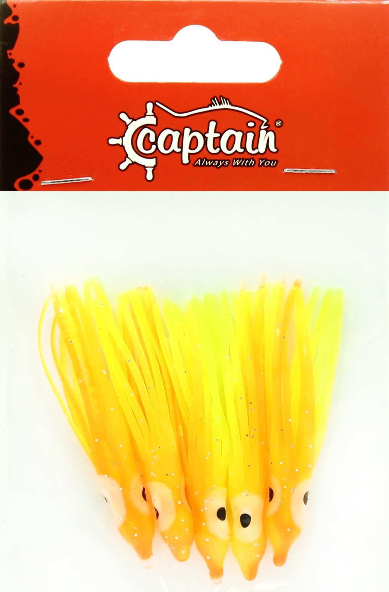 Captain 3593 Octopus Pride 5cm Ahtapot Sübye 5li Paket Suni Yem - 063