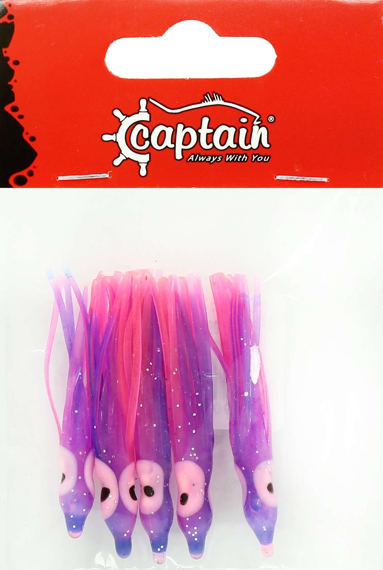 Captain 3593 Octopus Pride 5cm Ahtapot Sübye 5li Paket Suni Yem - 095