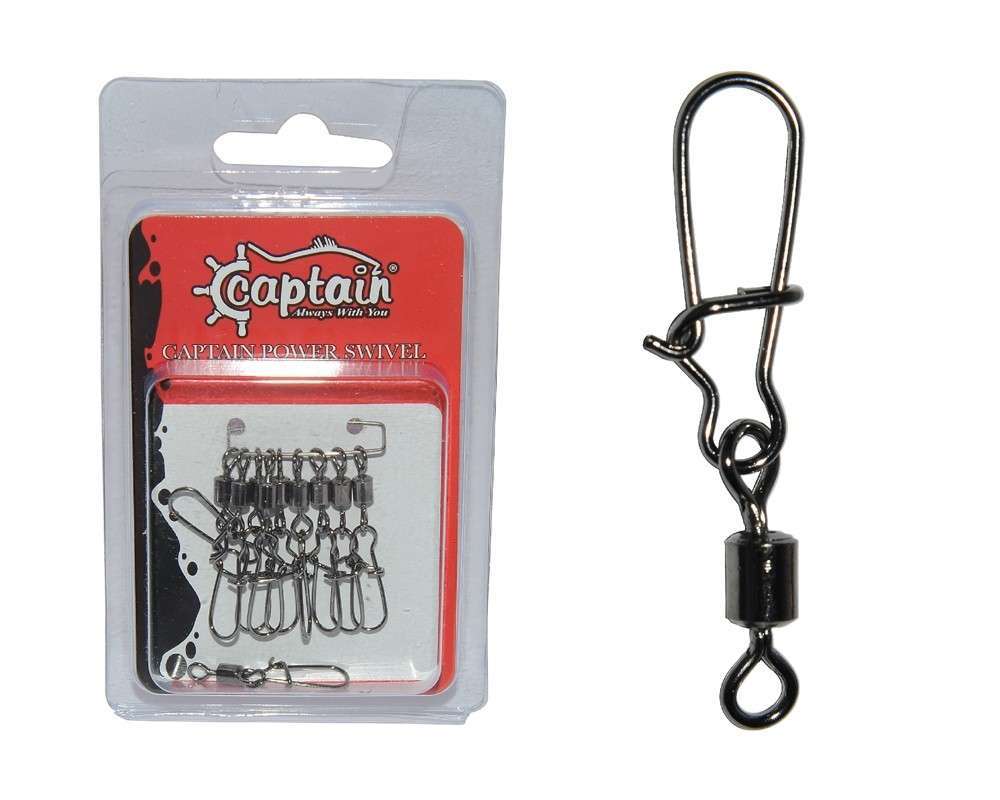 Captain 5029 Kilitli Klips Fast 10lu Paket Black Nikel - Standart - 2-0