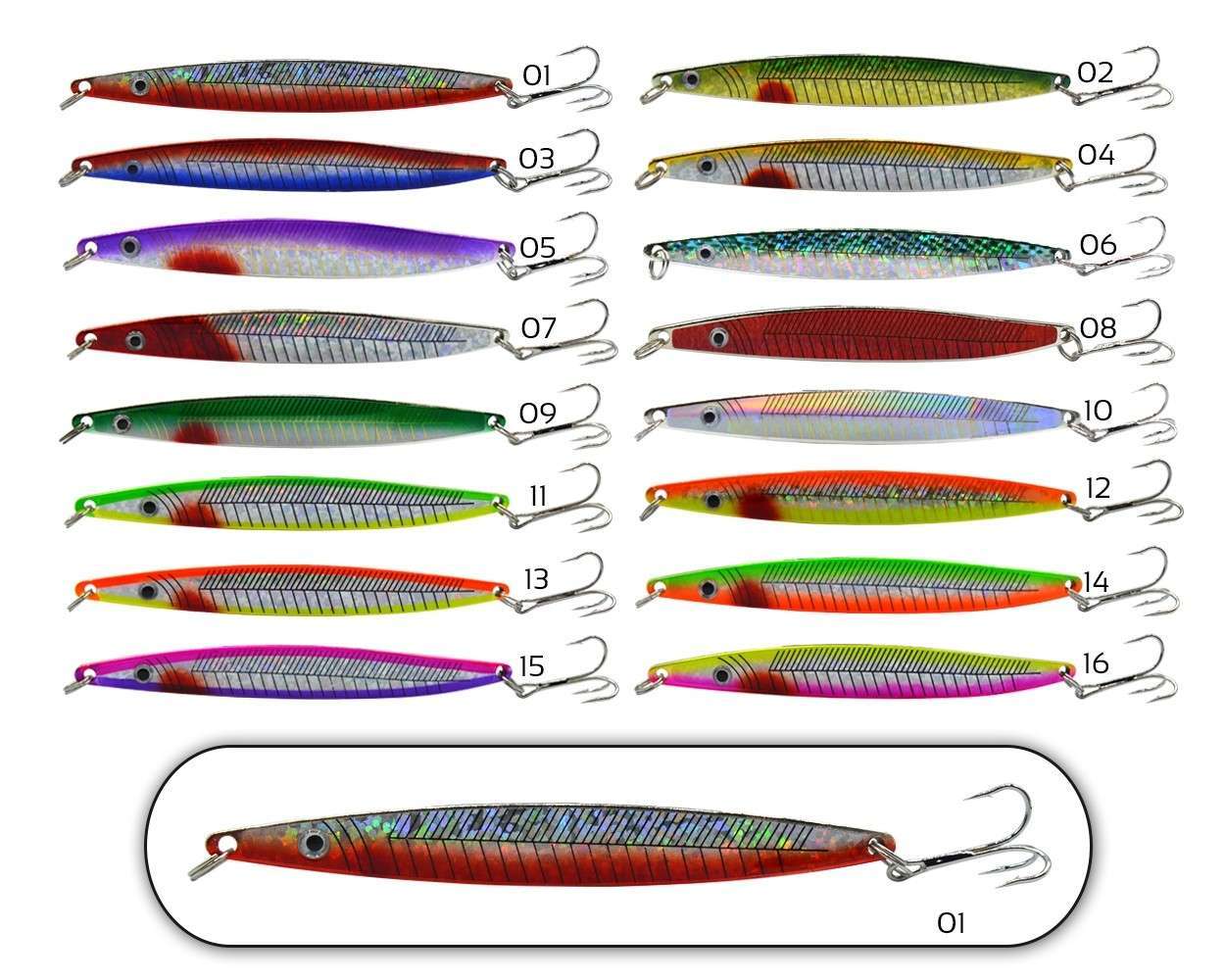 Captain 6115 Lüfer Kaşığı 26gr Hunter 105cm - 01