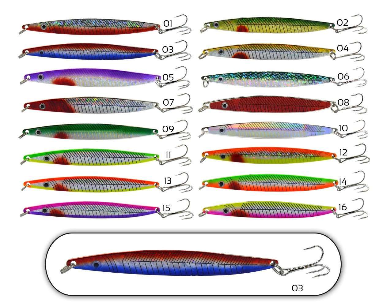 Captain 6115 Lüfer Kaşığı 26gr Hunter 105cm - 03