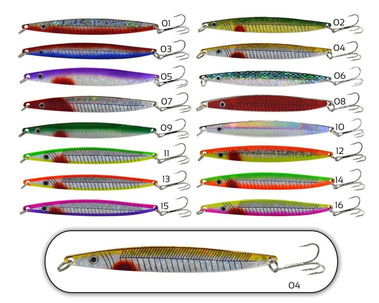 Captain 6115 Lüfer Kaşığı 26gr Hunter 105cm - 04