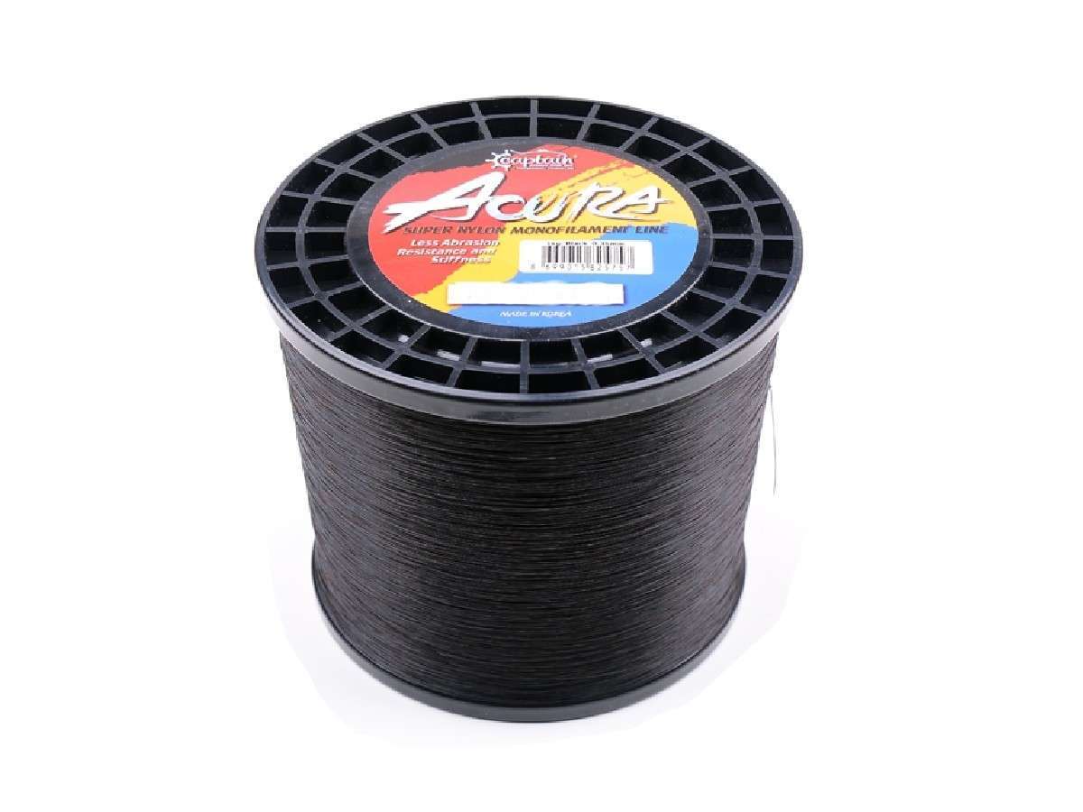 Captain Acura 1kg Bobin Misina Siyah - Standart - 0.40 MM
