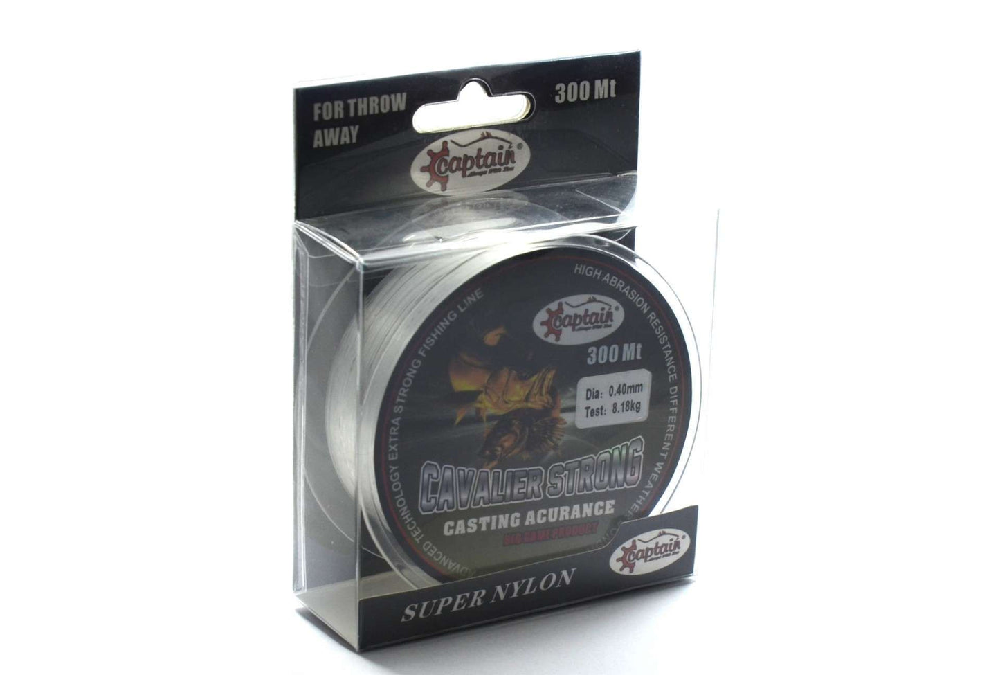 Captain Cavalier Strong 300mt Monofilament Misina Beyaz - Standart - 0.35 MM