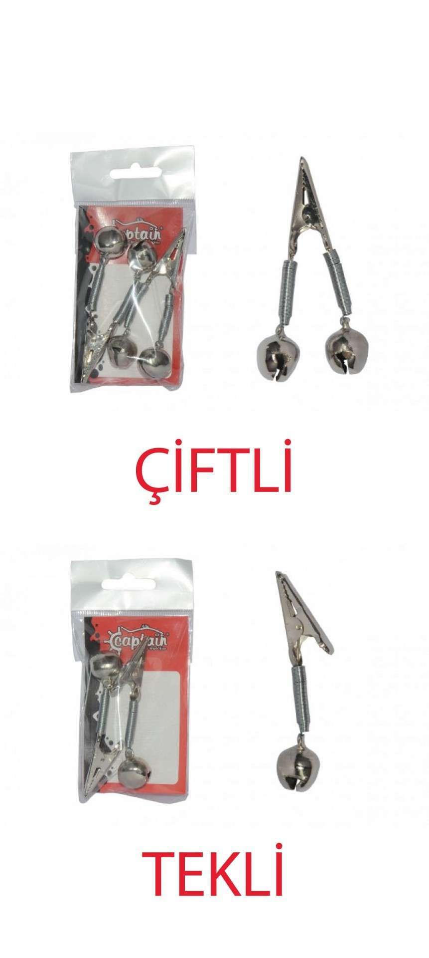 Captain Olta Zili Uzun Maşalı Pakette 2 Adet 18mm - Standart - TEKLI