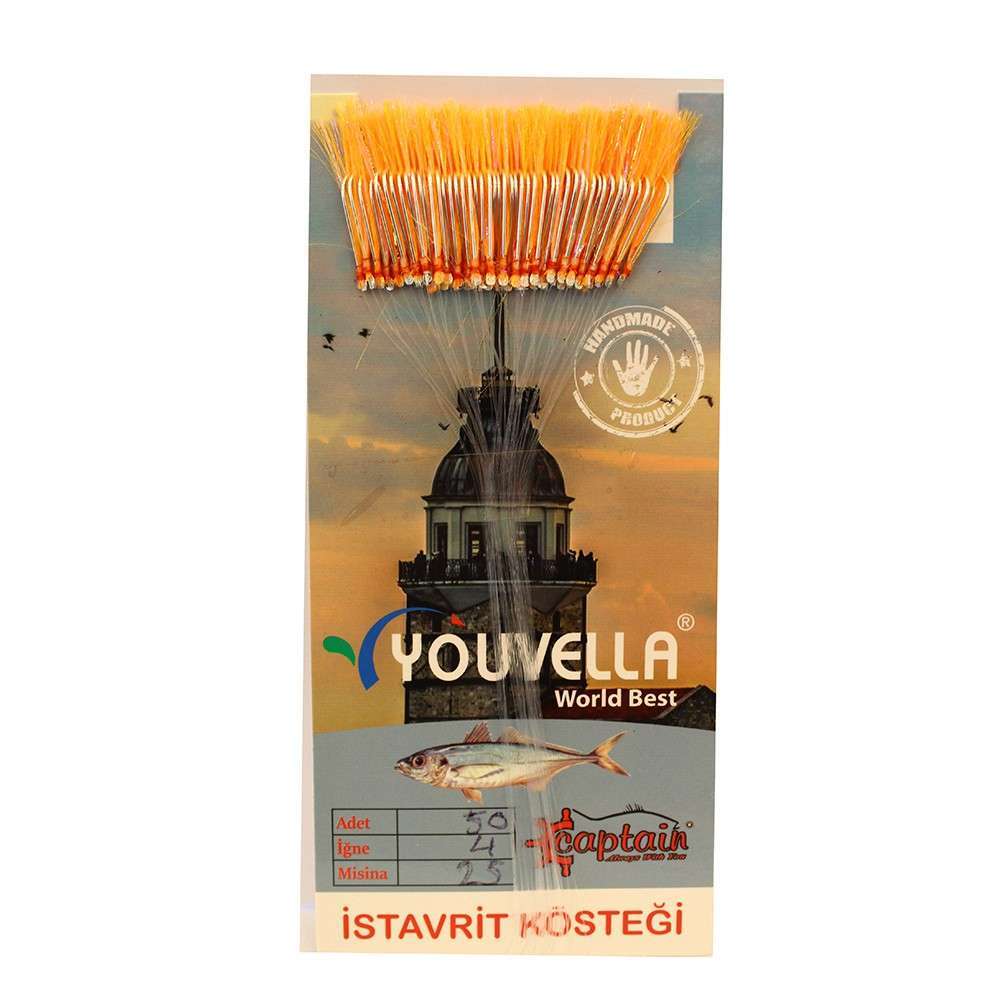 Çinekop Kösteği UV-GLOW Simli Youvella Kartonda 50 İğne 025mm Köstek - 86