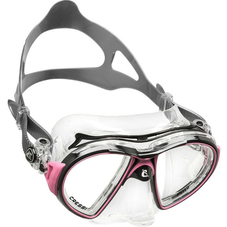 Cressi Air Dalış Maskesi - CRYSTAL-BLACK-PINK