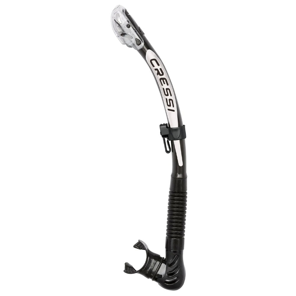 Cressi Alpha Ultra Dry Şnorkel - BLACK-WHITE