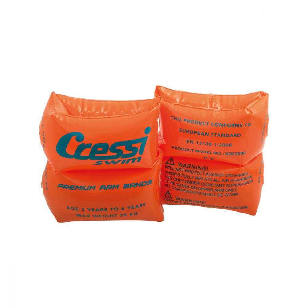 Cressi Arm Bands (Kolluk) - ORANGE