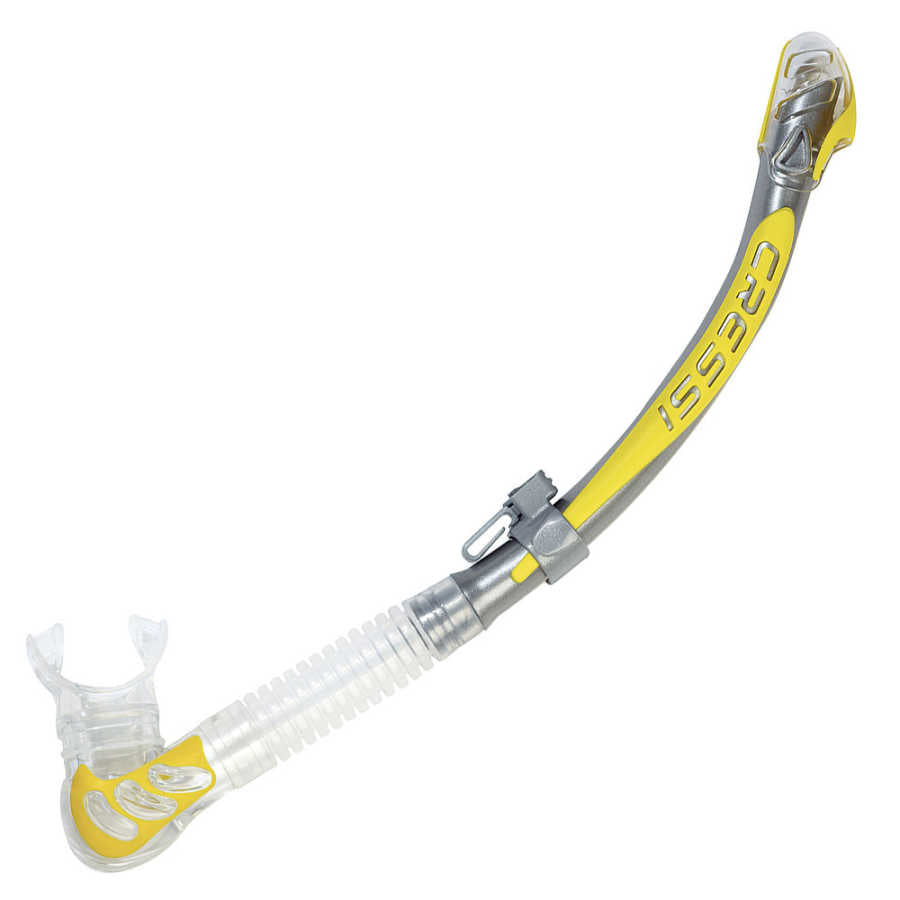 Cressi Beta Şnorkel - SILVER-YELLOW