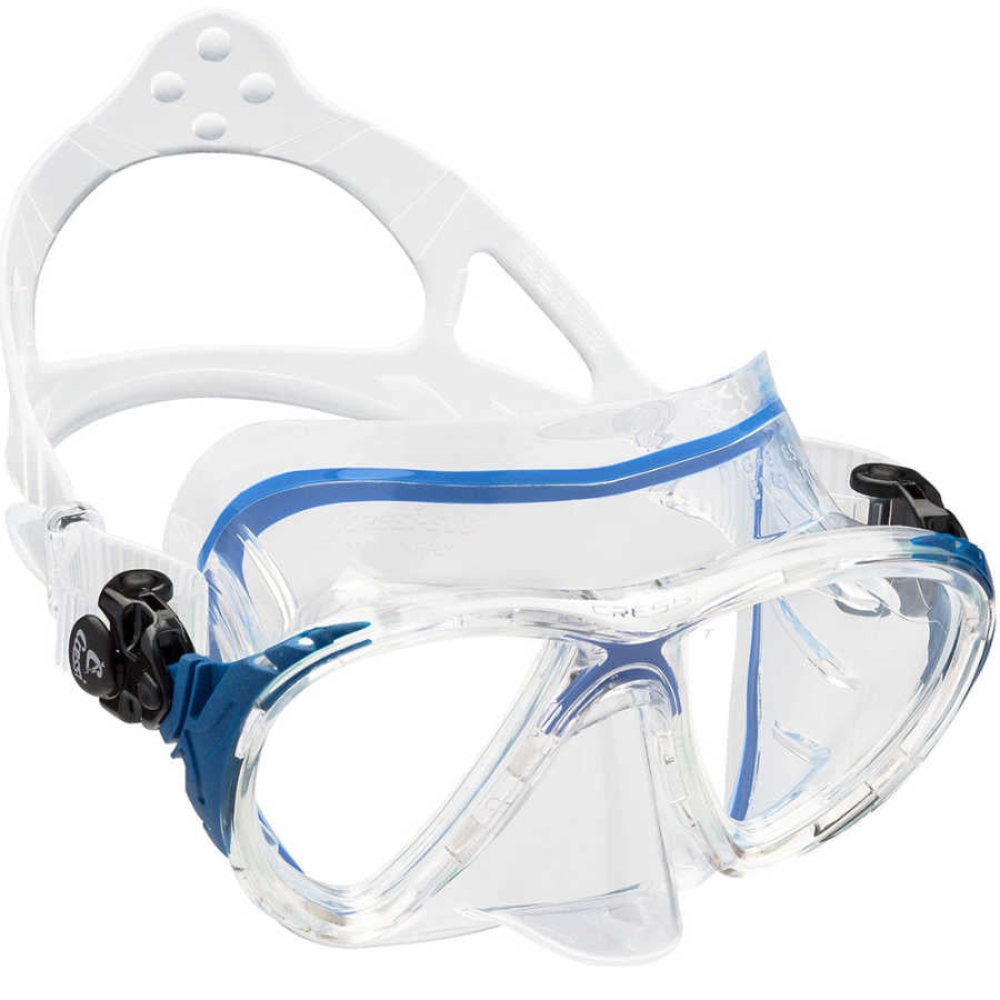 Cressi Big Eyes Evolution Dalış Maskesi - CLEAR-CLEAR-BLUE
