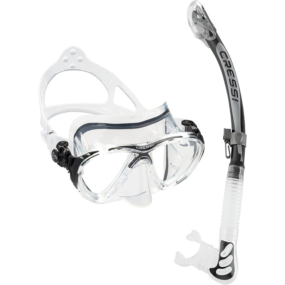 Cressi Big Eyes Evolution Maske Alpha Ultra Dry Şnorkel Seti - BLACK