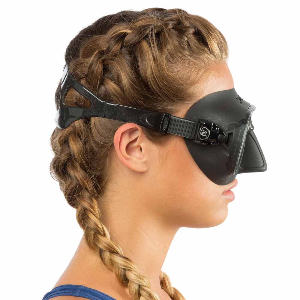 Cressi Calibro Dalış Maskesi - BLACK-BLACK