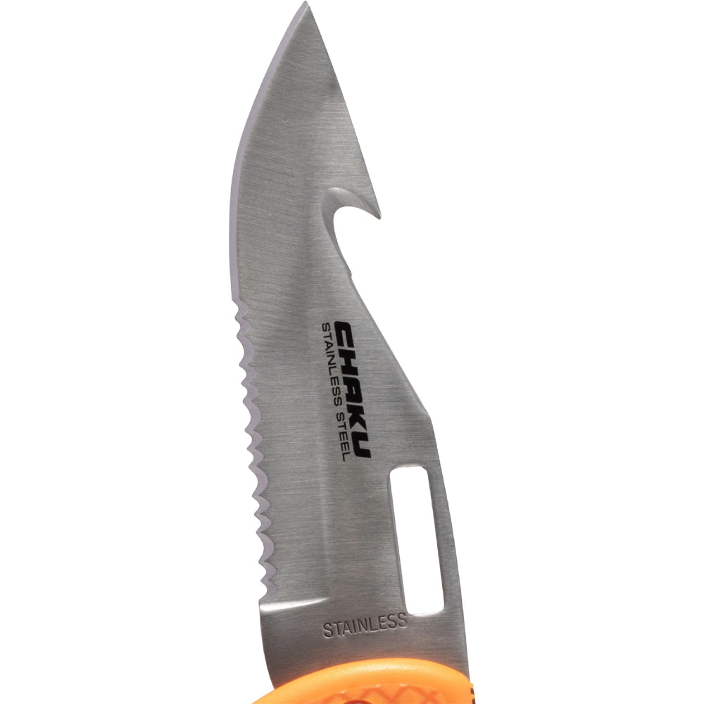 Cressi Chaku Paslanmaz Çelik Dalış Bıçağı - ORANGE