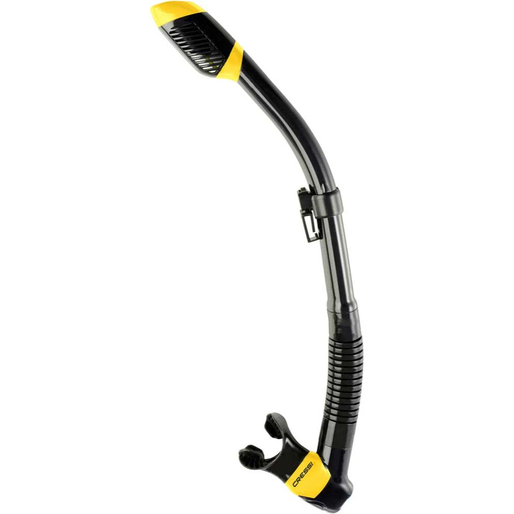 Cressi Supernova Dry Şnorkel - BLACK-YELLOW