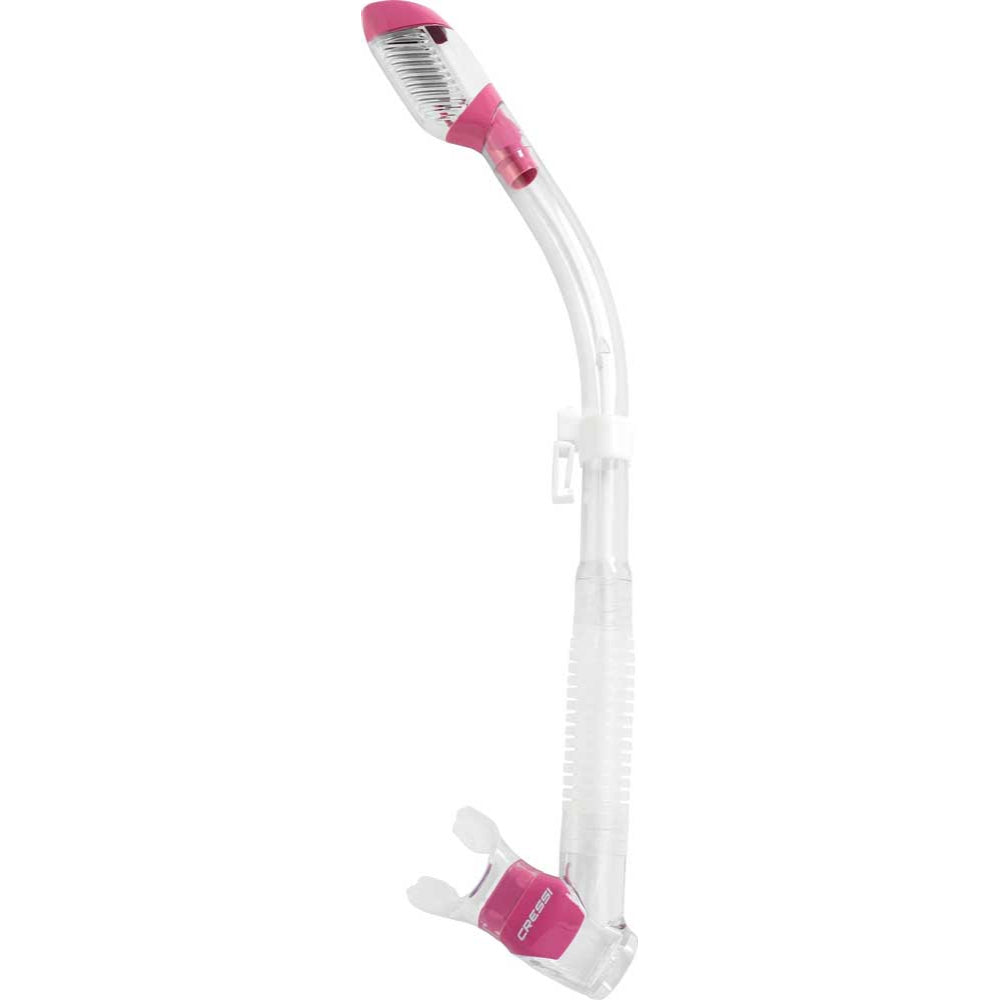 Cressi Supernova Dry Şnorkel - CLEAR-PINK