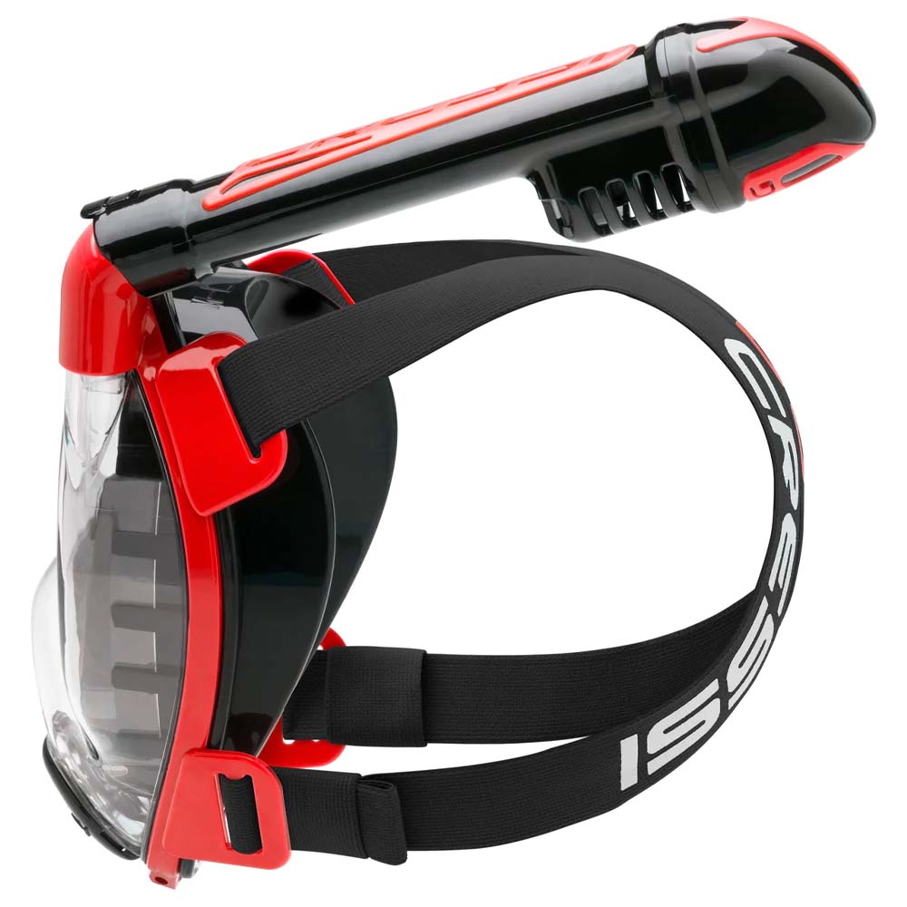 Cressi Duke Tam Yüz Maske - BLACK-RED - M - L