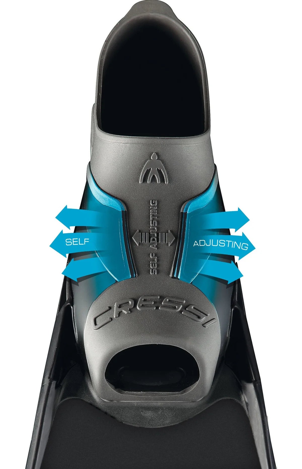 Cressi Gara Turbo Impulse Dalış Paleti - BLACK - NO: 40-41