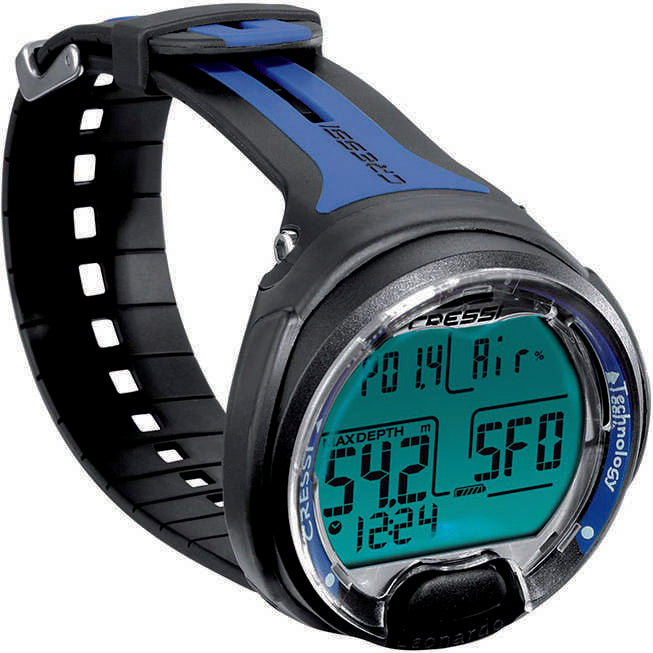Cressi Leonardo Dalış Bilgisayarı - BLACK-BLUE
