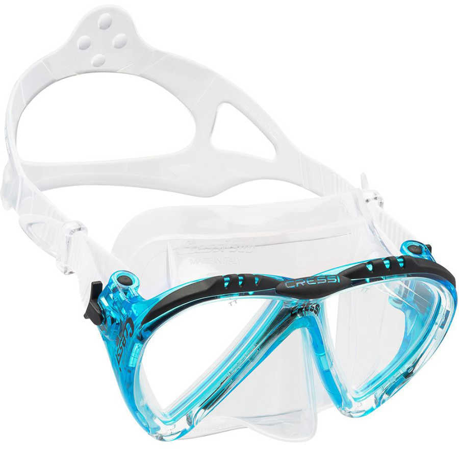 Cressi Lince Dalış Maskesi - CLEAR-AQUAMARINE