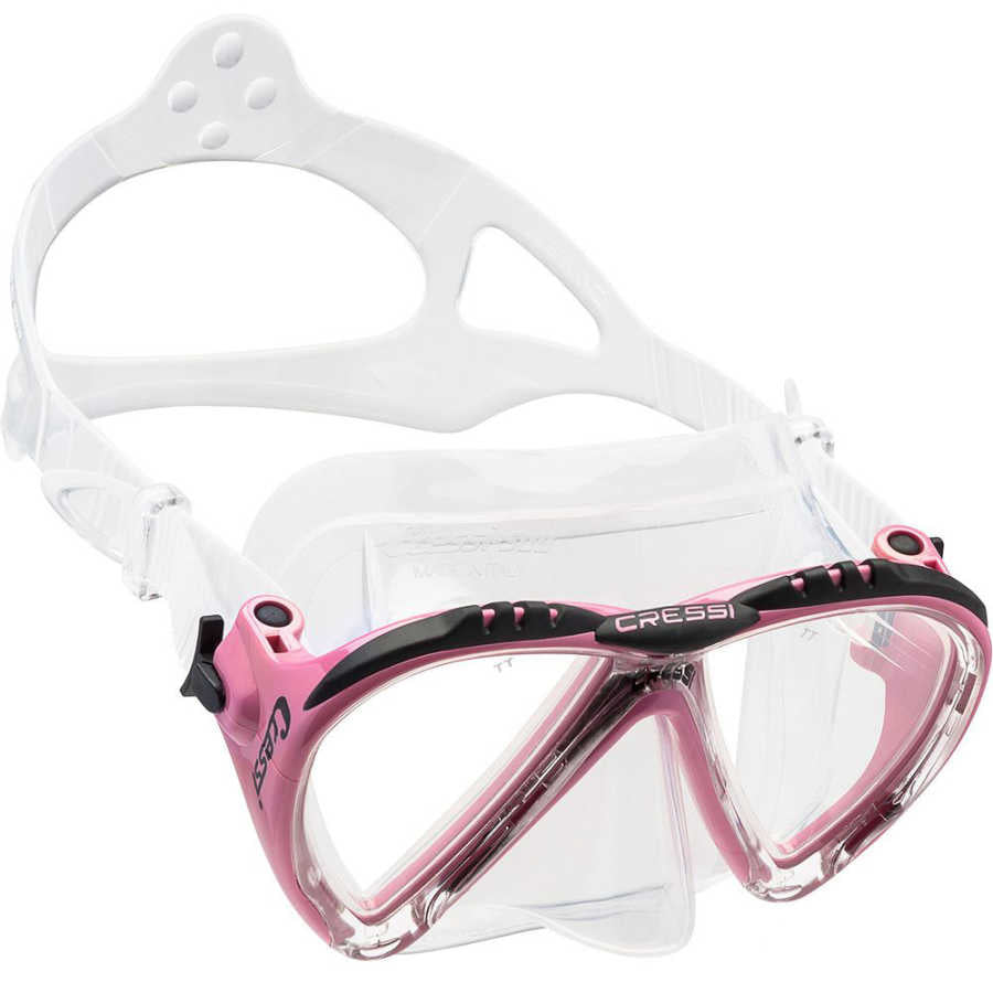 Cressi Lince Dalış Maskesi - CLEAR-PINK