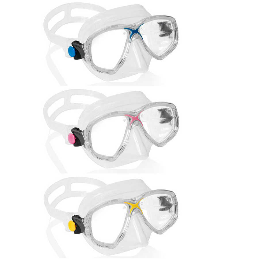Cressi Marea Dalış Maskesi - CLEAR-ASSORTED - ÇOCUK